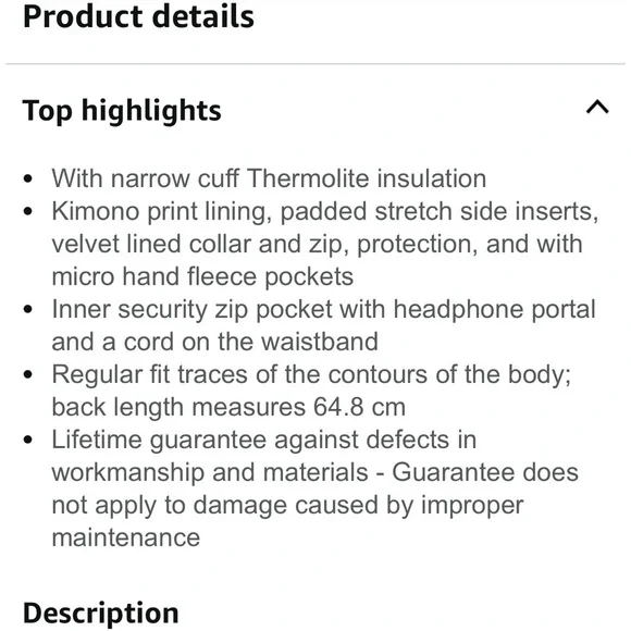 ISIS Wasabi Vest in Olive Green. Thermolite. pockets. Floral inside. Like new 12 - Picture 2 of 16